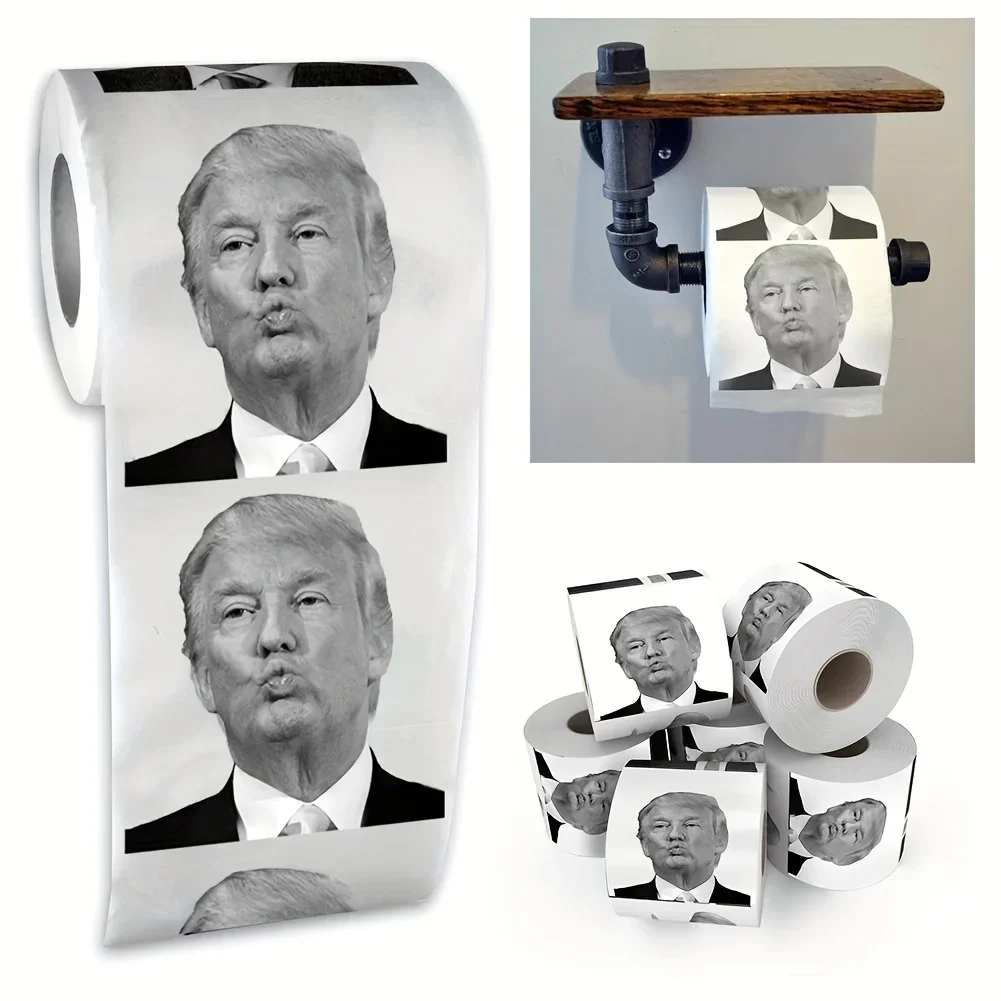 Donald 100 Sheets 1 Roll Toilet Paper Novelty Gift