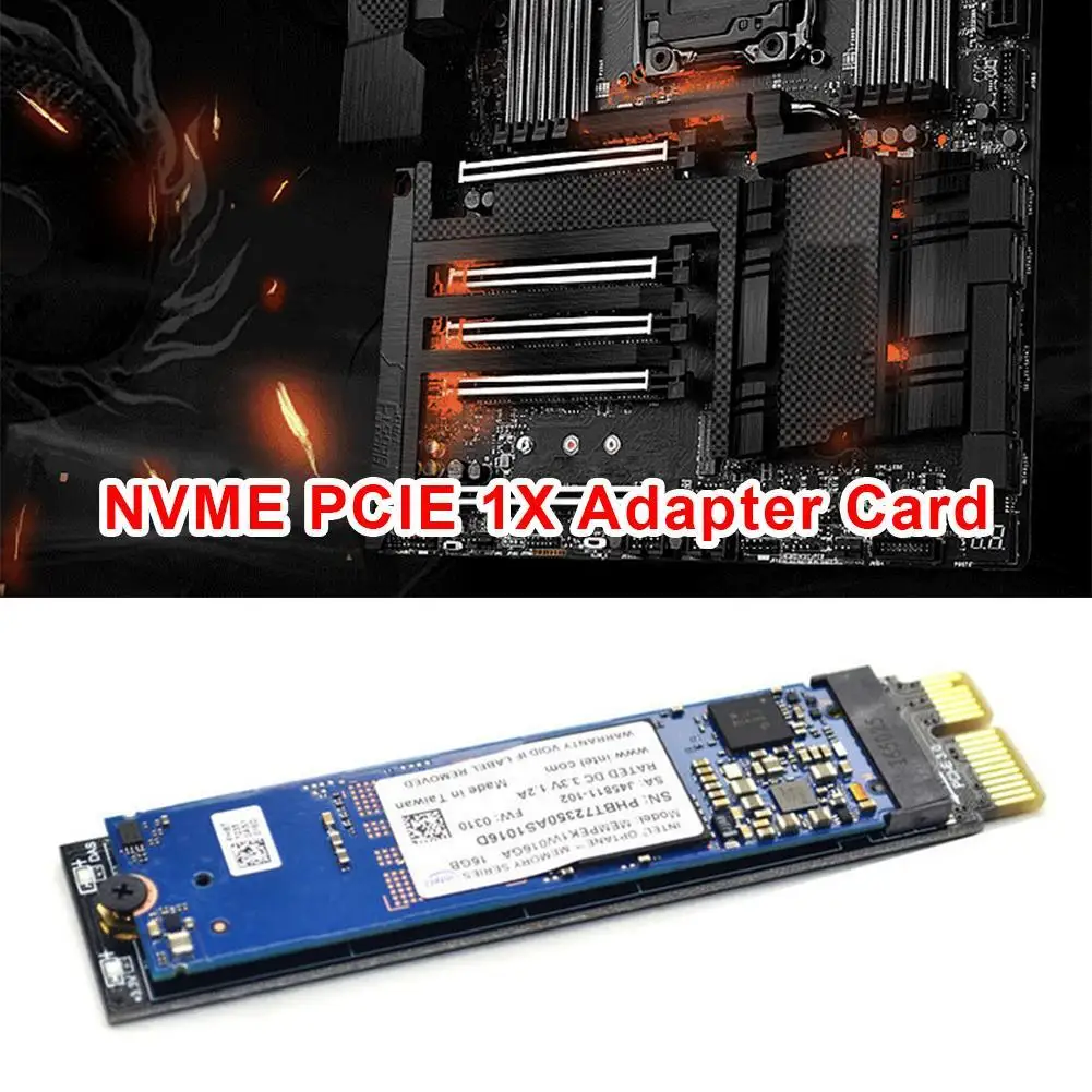 

PCIE to M2 Adapter SSD Drive Riser Card Extender NVMe SSD PCI-E M Key Connector Supports 2230/2242/2260/2280