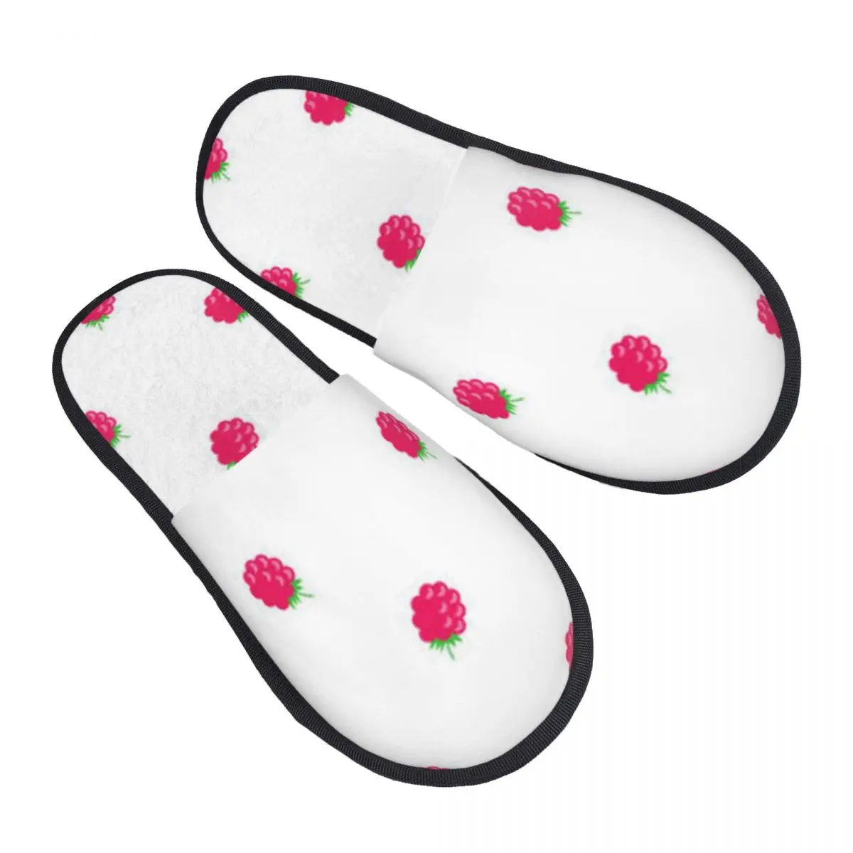 

Plush Indoor Slippers Berry Texture Warm Soft Shoes Home Footwear Autumn Winter