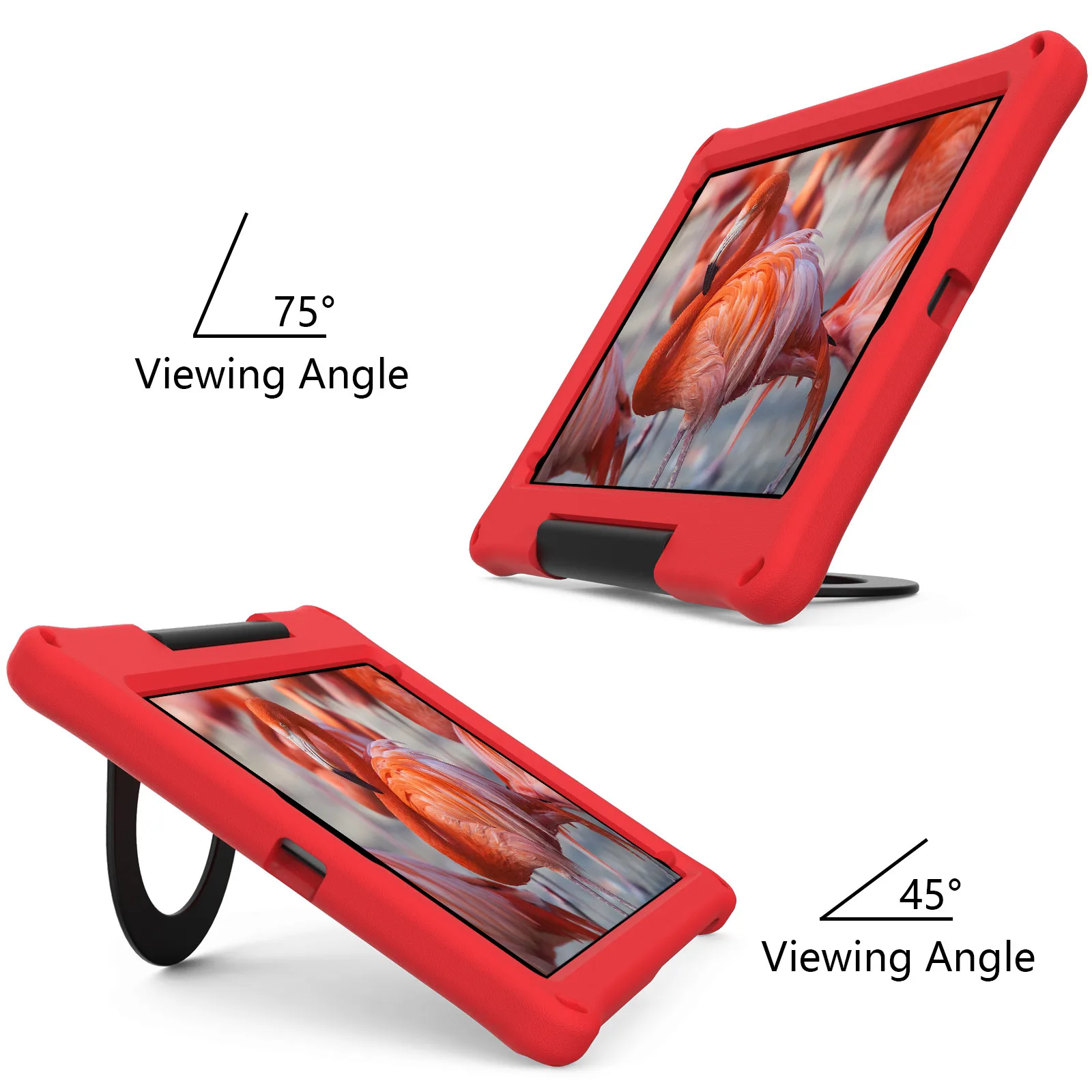 For iPad 9th 8th 7th 10.2 Case Pencil Holder Shockproof EVA Stand Holder Children Cover 10.2"