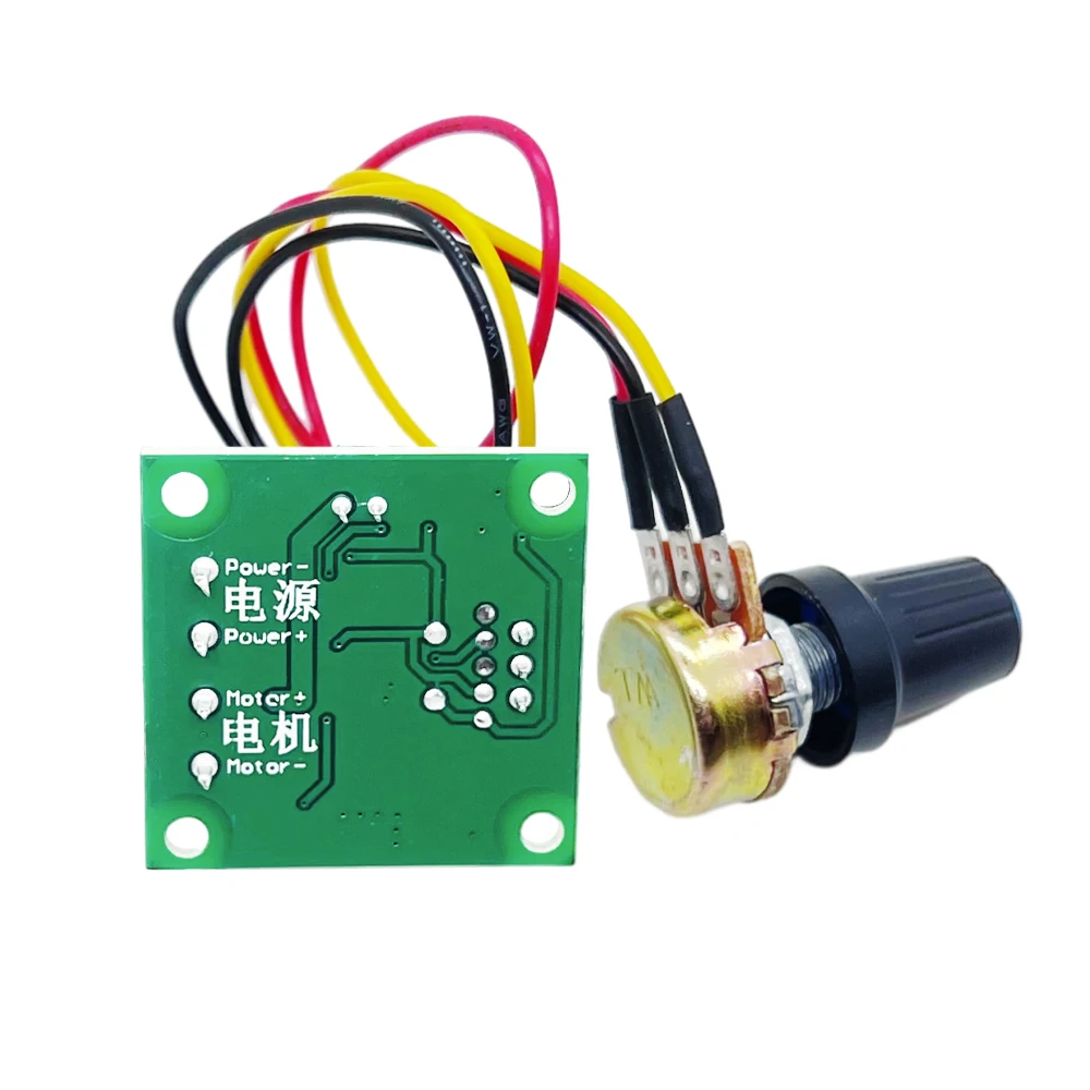 Description Picture 6 of itemPWM Motor Speed Controller Automatic DC Motor Regulator Control Module Low Voltage DC 1.8V to 15V 2A