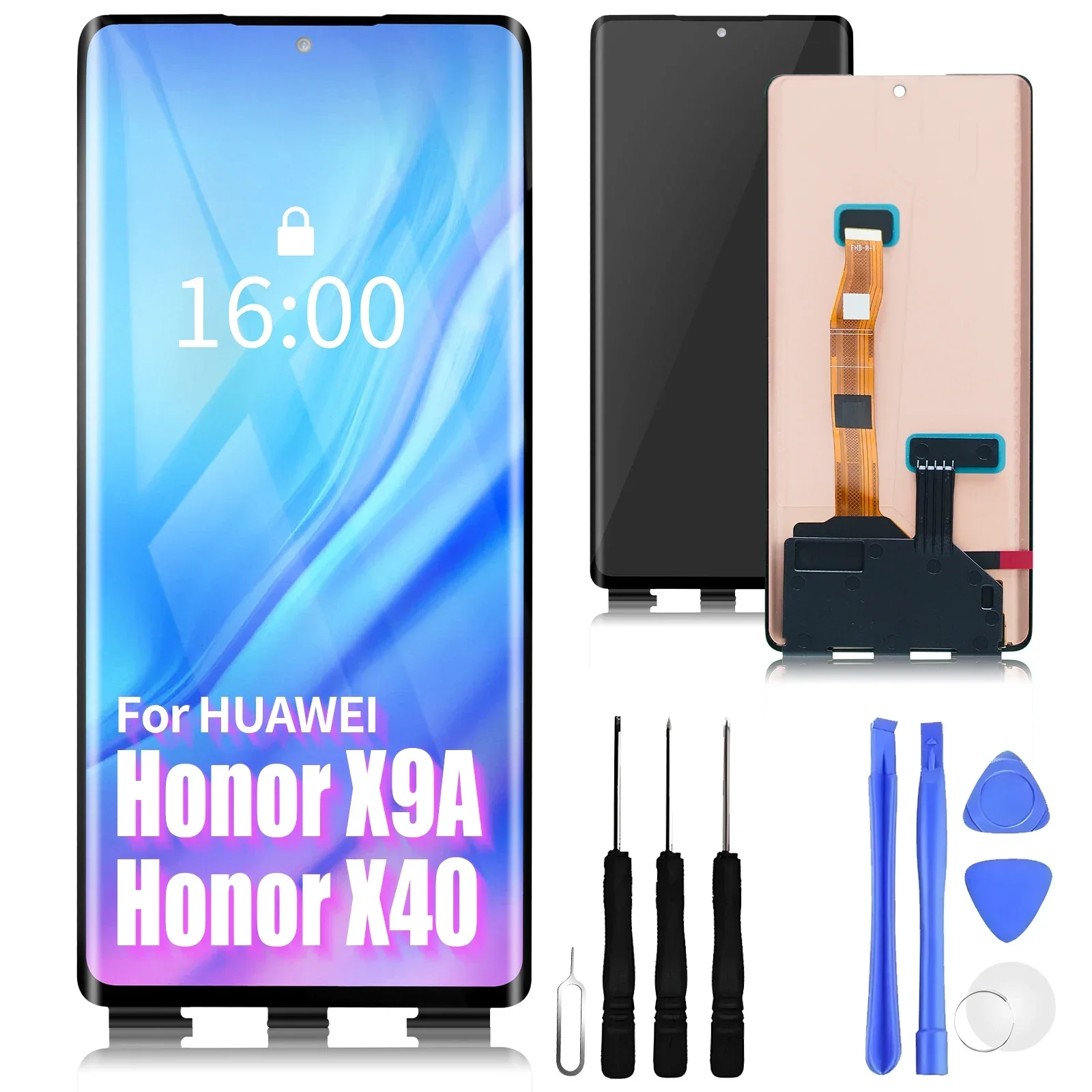Custodia In Pelle Per Honor X9A 5G / Magic5 Lite: Portafoglio Con Supporto E Slot Per Schede, Antiurto