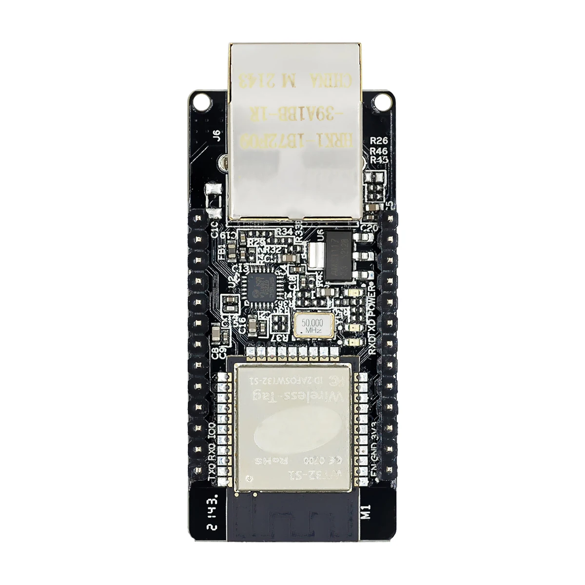 Porta Serial Embutida para Ethernet ESP32
