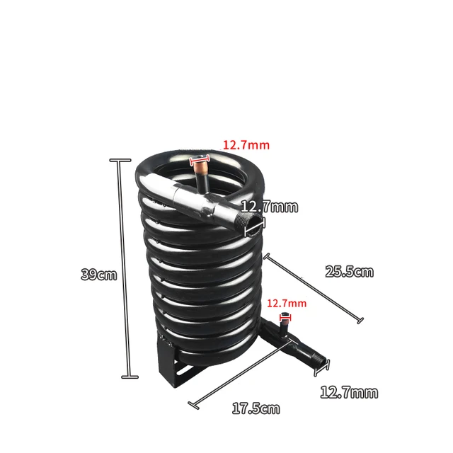 Caja de agua térmica para calefacción de radiador, humidificador, núcleo de  calefacción, 5 unidades - AliExpress