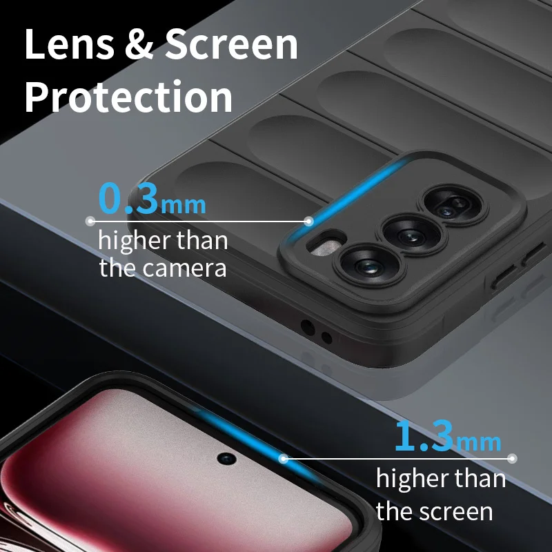 Luxurious Soft-Touch Silicone Protective Phone Case