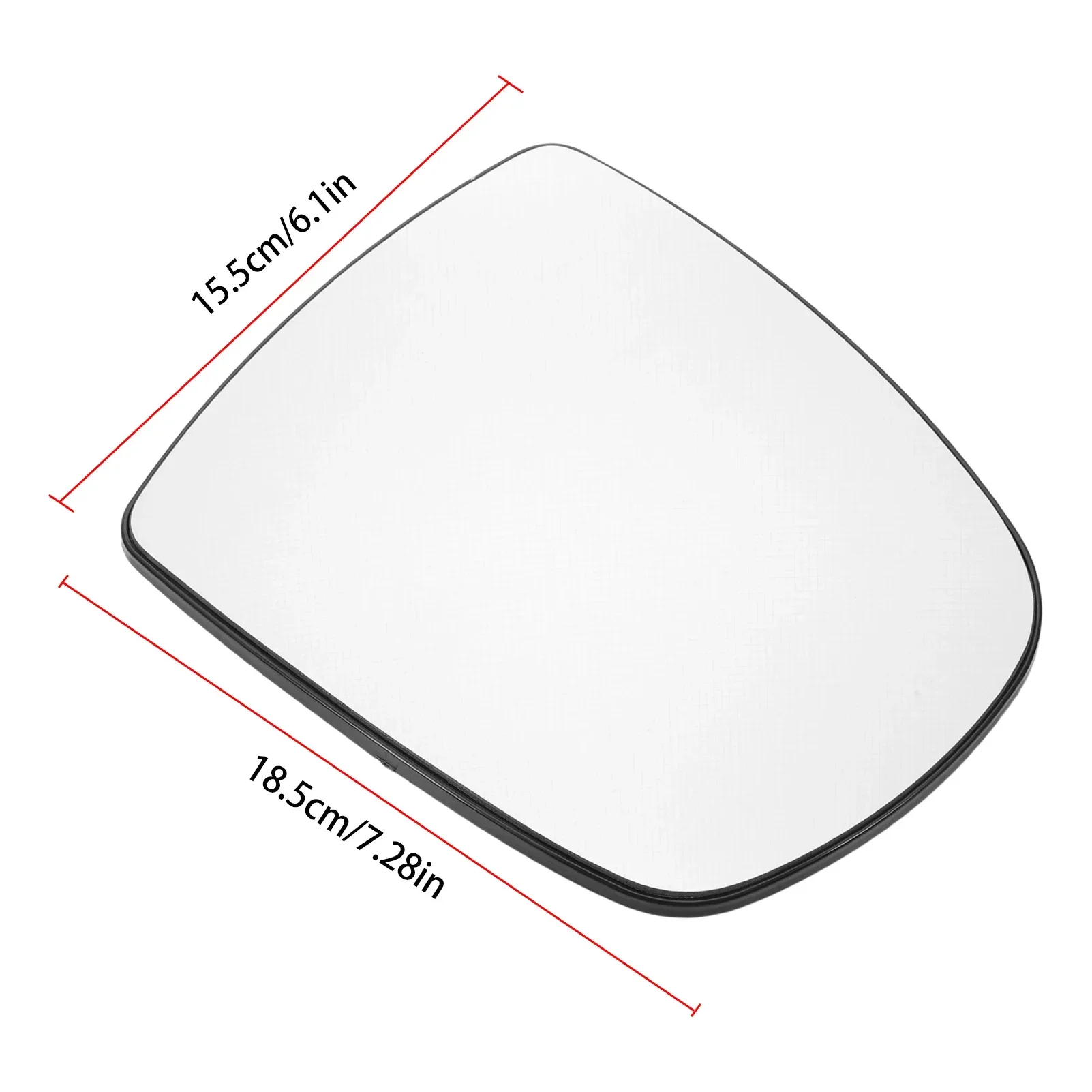 Miroir De Rétroviseur Droit Chauffant Pour Renault Trafic, Opel Vivaro, Nissan Primastar 2001-2014 – Installation Facile & Champ De Vision Large