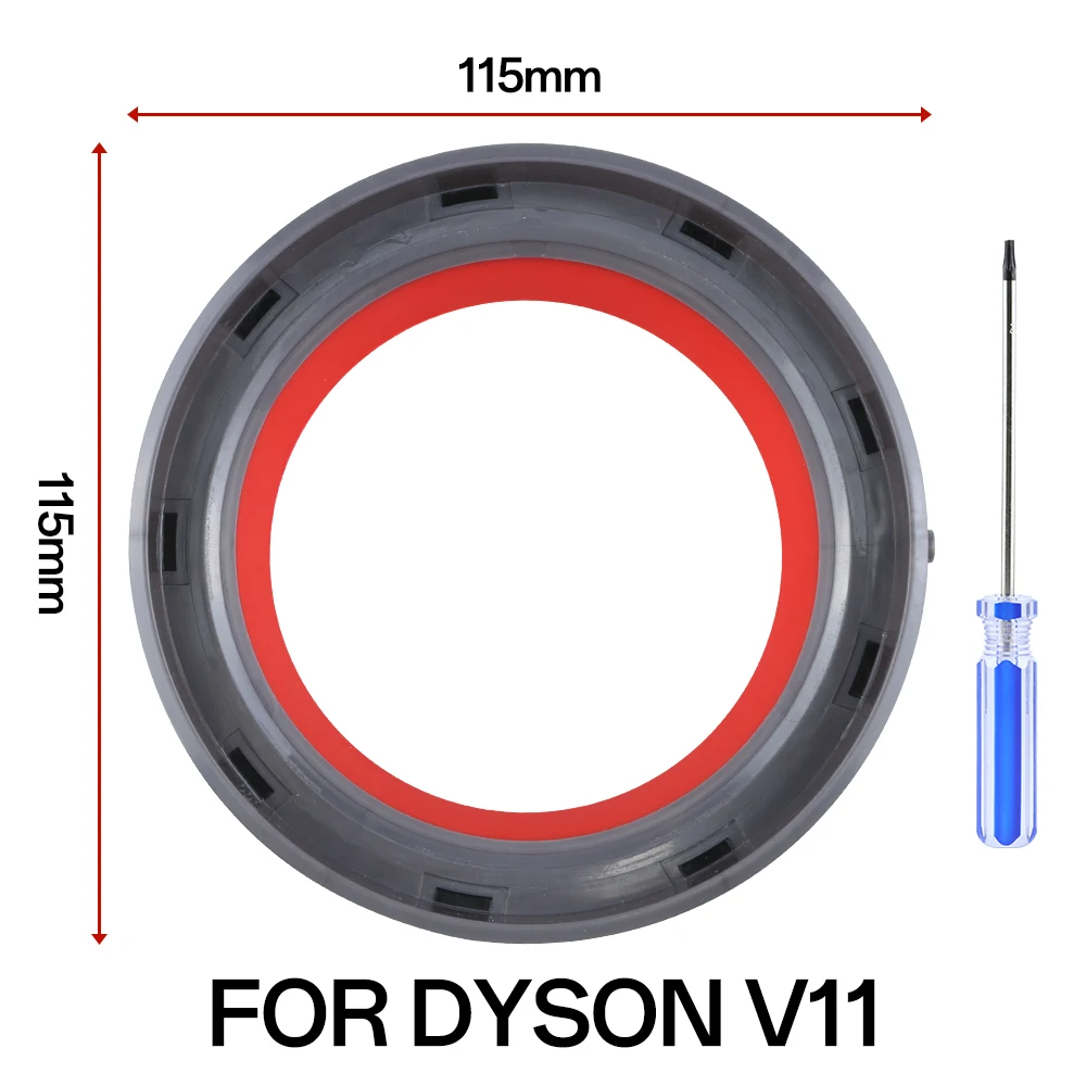 Top Fixed Sealing Ring for Dyson V10 V11 V12 V15 SV14 SV15 SV22 Vacuum Cleaner Dust Bucket Replacement Parts