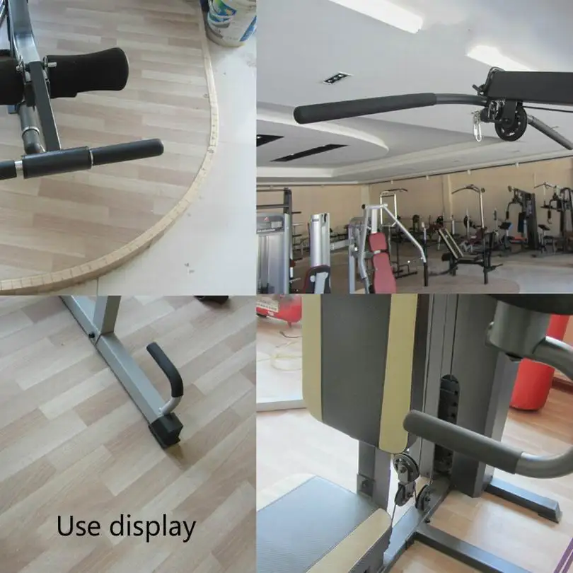 Fitness Equipment Accessories Dip Plastic Gloves Protective Handle Cover Exercise Bike Handlebar Rubber Sleeve Wear-resisting gym accessories fitness gloves fitness workout handle weightlifting grip