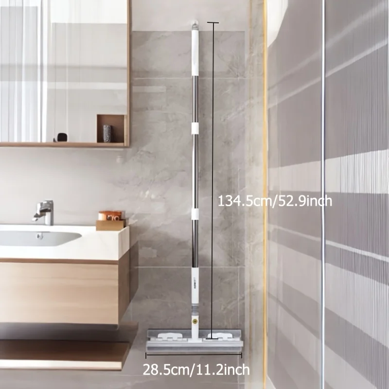 2-in-1 Glass Wiper Multi-Functional Plastic & Stainless Steel Window Cleaning Tool Ideal for Bathroom Outdoor and Glass Surfaces window cleaning squeegee window cleaner window cleaning tool cleaning scraper glass scraper glass window scraper screen cleaning set cleaning squeegee shower squeegee cleaning mop