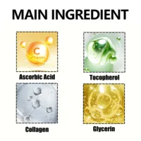 Crème Anti-âge au curcuma et à la vitamine C, hydratante, Anti-rides, collagène, acide hyaluronique, soins pour la peau, cosmétiques, 50g 3