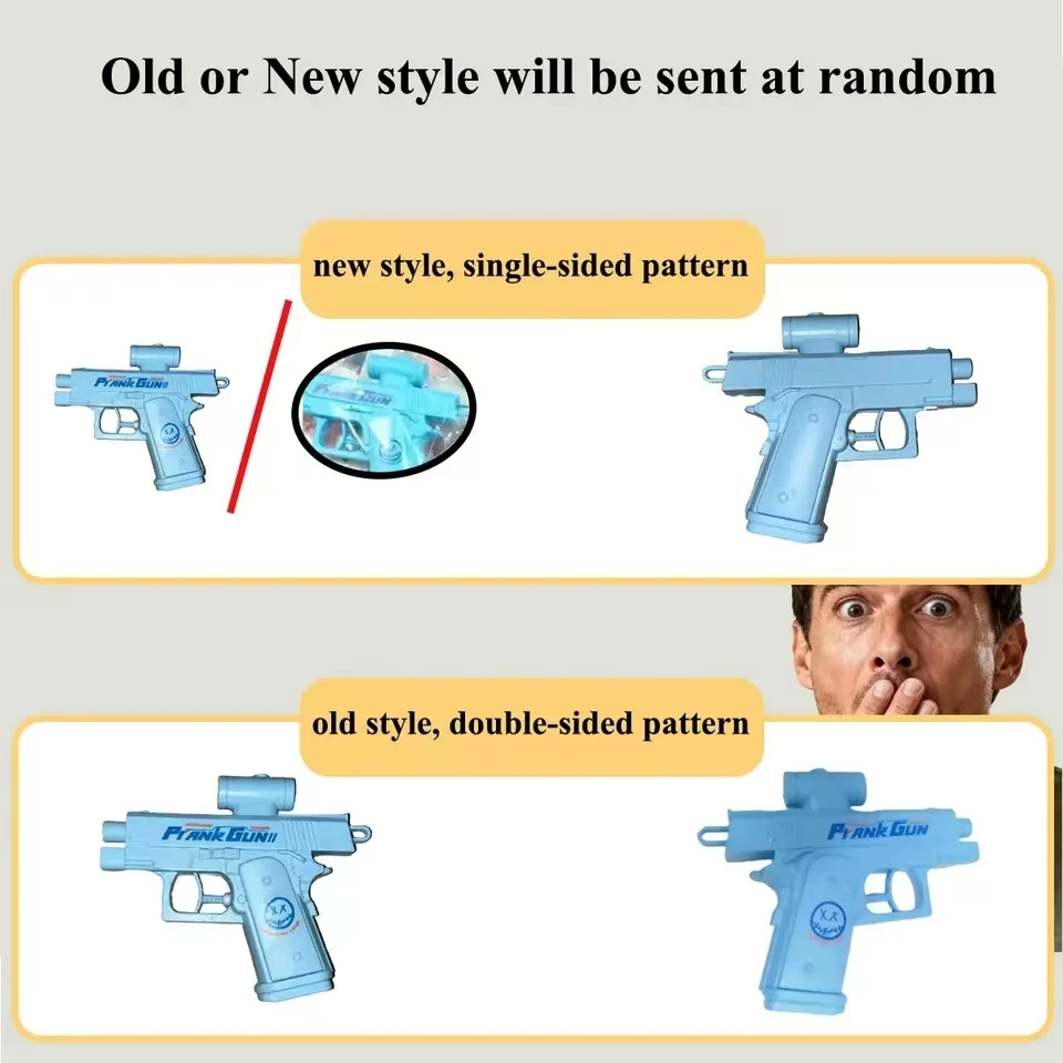 Pistola acqua - prank two-way water gun with reversible effect, spruzza