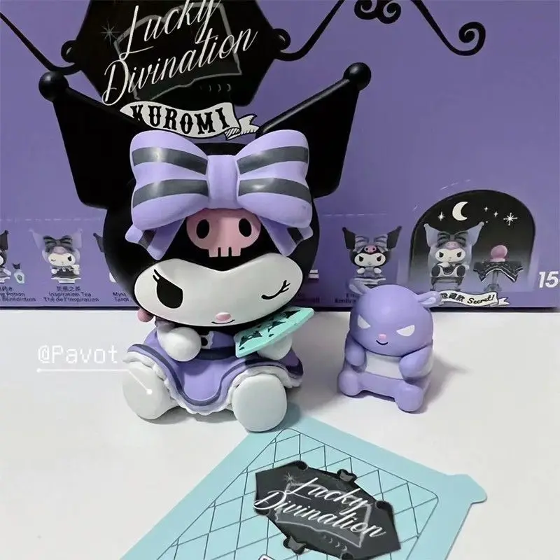 Pinces à Cheveux Kuromi - Lot De 4 Élastiques Tresses - Emballage Cadeau Sanrio