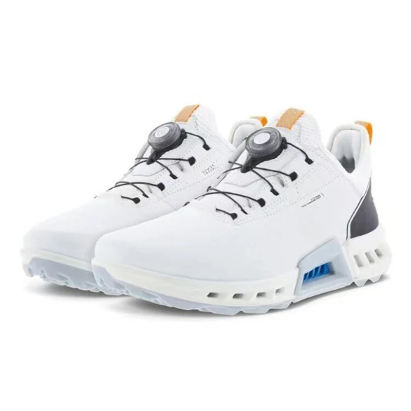 Men's Genuine Leather Casual Golf Shoes Non-Slip Fixed Sports Shoes for Running casual shoes,sports shoes,casual sneakers,leather shoes,running sneakers,fashion sneakers