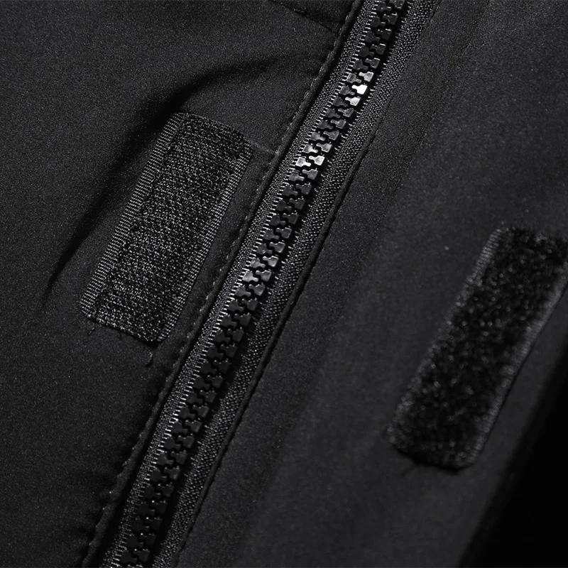 Men's Winter Jacket Hood Feathers Puffer White Duck Long Down Jacket Men Black Parka Coat Warm Autumn Dack Thick Casual Top