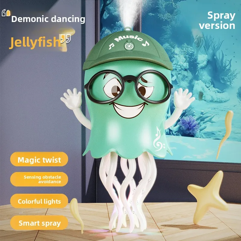 Dancing Octopus Kid Electronic Pet Toys Cartoon Interactive Development Moving Education Toddler Toy Creative Christmas_voghion.com