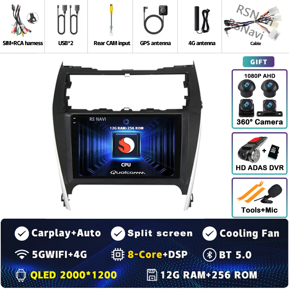 2K 12G-256G 360 DVR