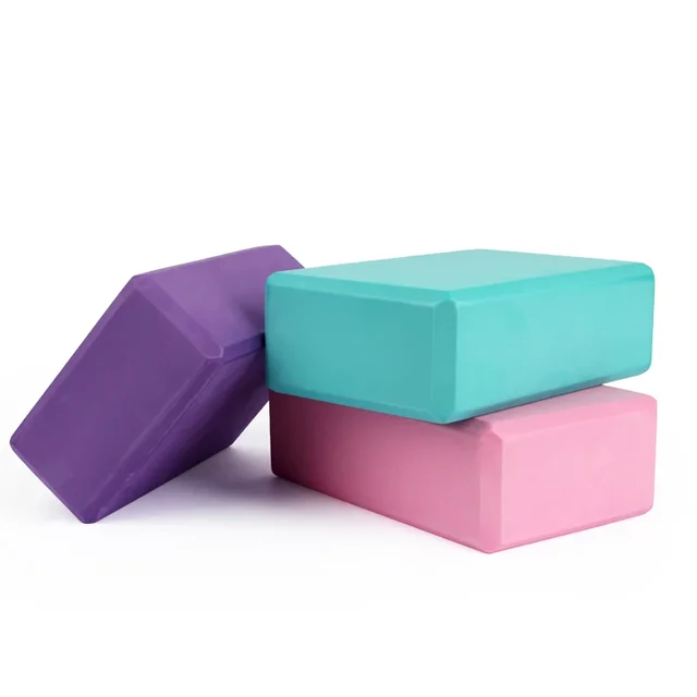 EVA Foam Yoga Block Props Brick Gym Pilates Yoga Column Back Exercise BodyBuilding Fitness Sport Workout Equipment for Home 3