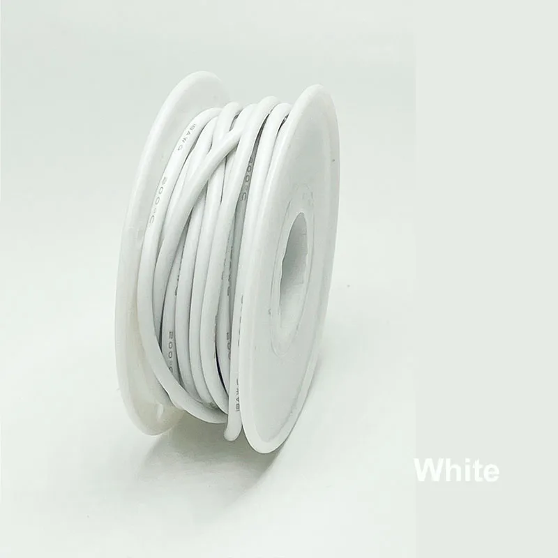 Vibrant Silicone Tinned Copper Wire Set - Multi-Gauge Stranded Cable Collection