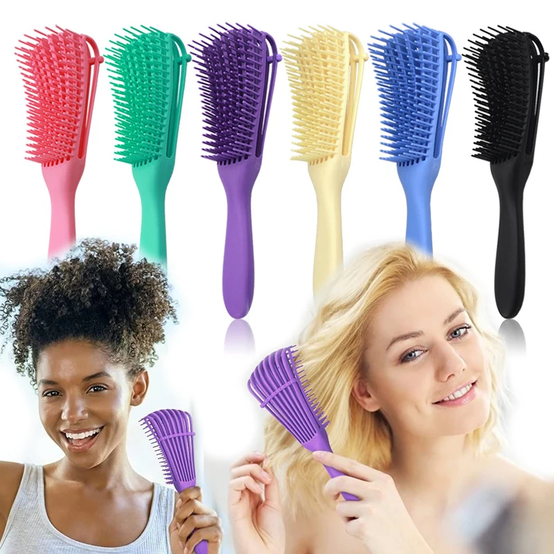 1PC Hair Brush Detangling Brush Scalp Massage Hair Comb Women Detangle Hairbrush for Styling Curly Hairdressing Salon Care Tool