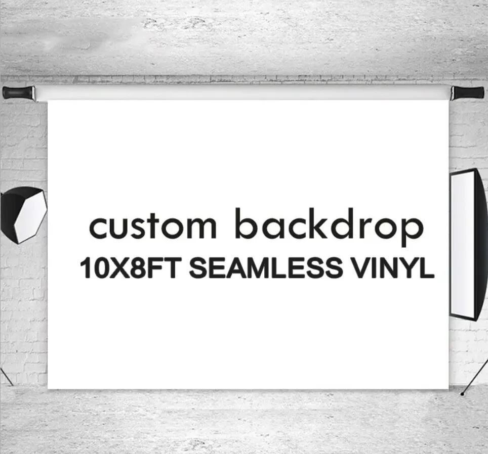 

Бесшовный Виниловый фон для студийной фотосъемки размером 300x240 см с индивидуальным дизайном