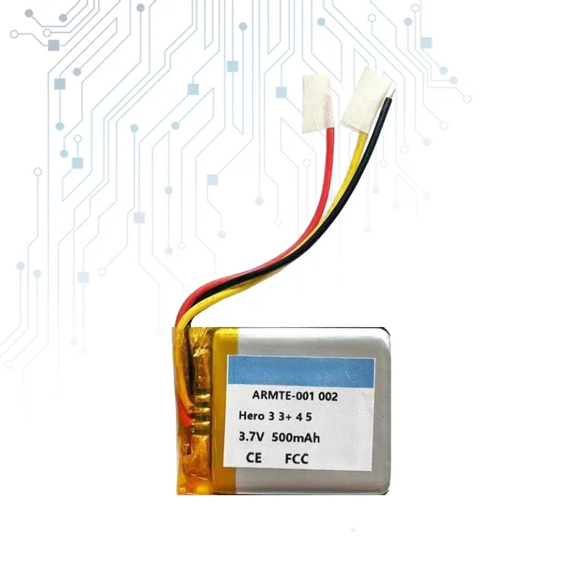 Batterie de rechange 430mAh pour télécommande GoPro Hero 2-9, emballage d'origine avec descriptif