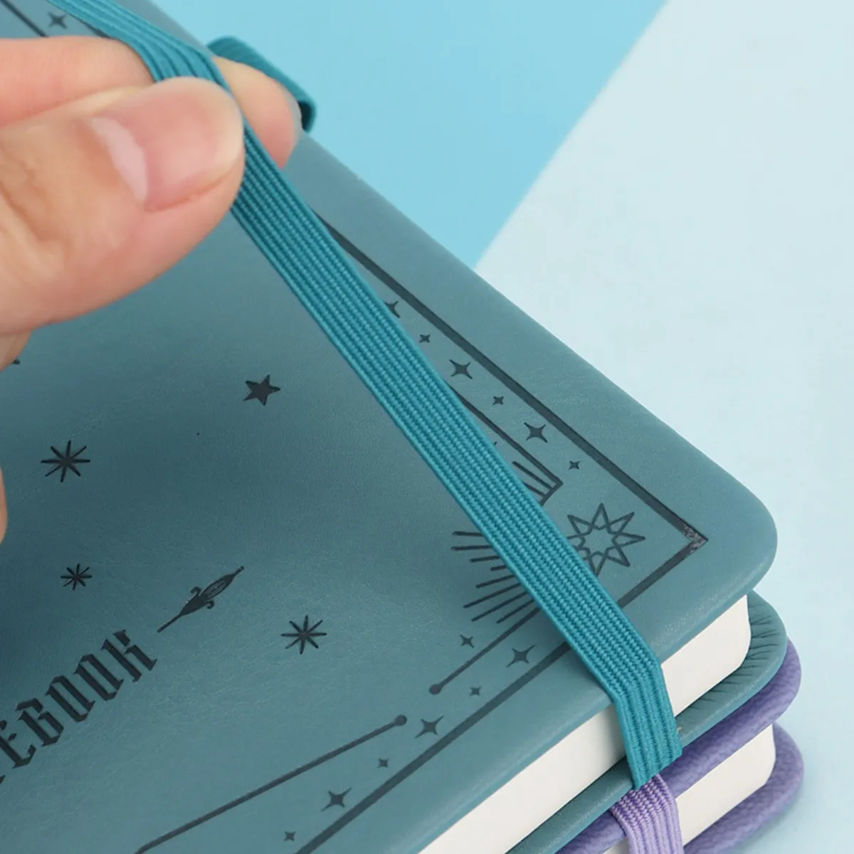 A5PU-Notizbuch, 160 Blatt/320 Seiten, Zeichen- und Skizzennotizbuch, 5,75 x 8,38 – Detail 8