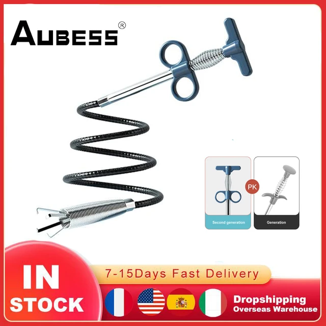 90cm Spring Pipe Dredging Tools, Drain Snake, Drain Cleaner Sticks Clog  Remover Cleaning Tools Household for Kitchen Sink - AliExpress