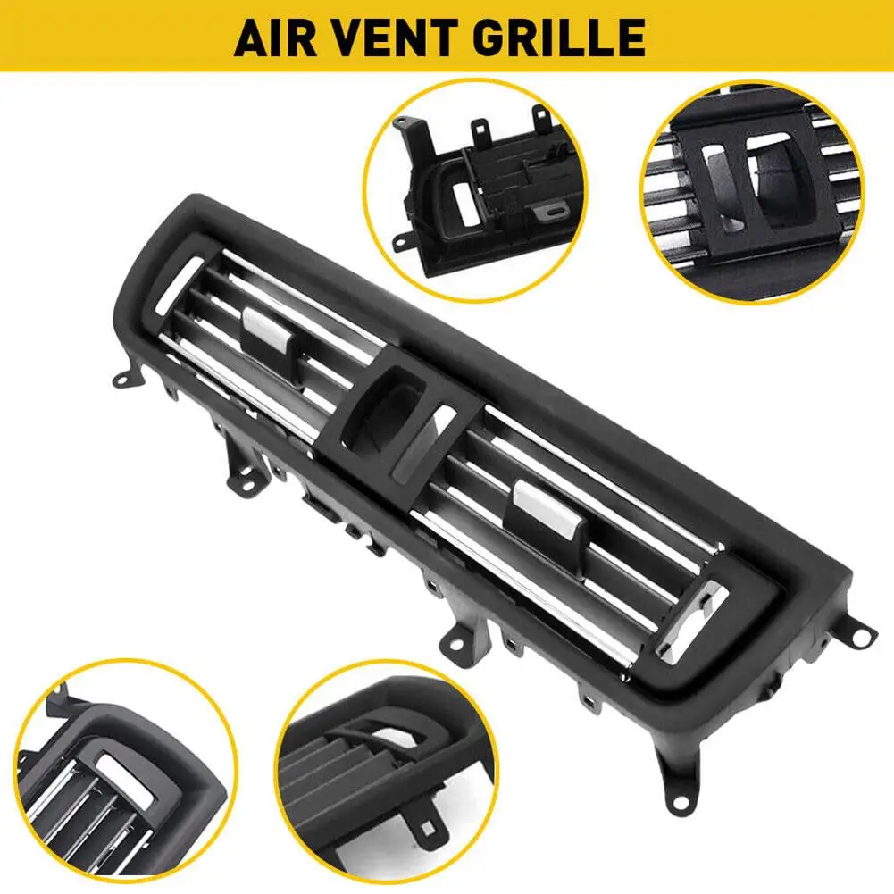 

Rear/Left/Right/Central Air Conditioning AC Vent Outlet Grille Panel For BMW 5 Series F10 F11 F18 520i 523i 525i 528i 535i O8S2