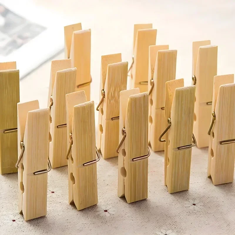 50pc Clothes Pins Wooden Clothespins 7.2cm Natural Wood Color Heavy Duty Wood Clips Hanging Clothes Outdoor Decorative Photos clothes pegs,photo clips