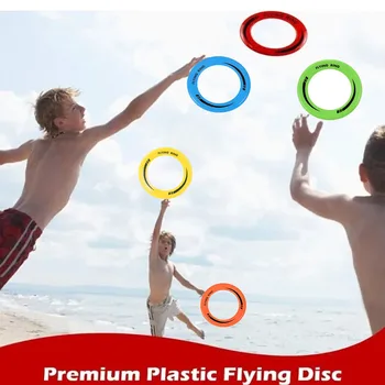 1/4pcs Plastic Flying Disc 1