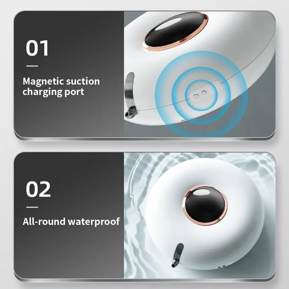 Description Picture 5 of itemDense Foam For Kitchen For Bathroom Automatic Soap Pump Hand Soap Dispenser Non-marking Glues Power Consumption Design