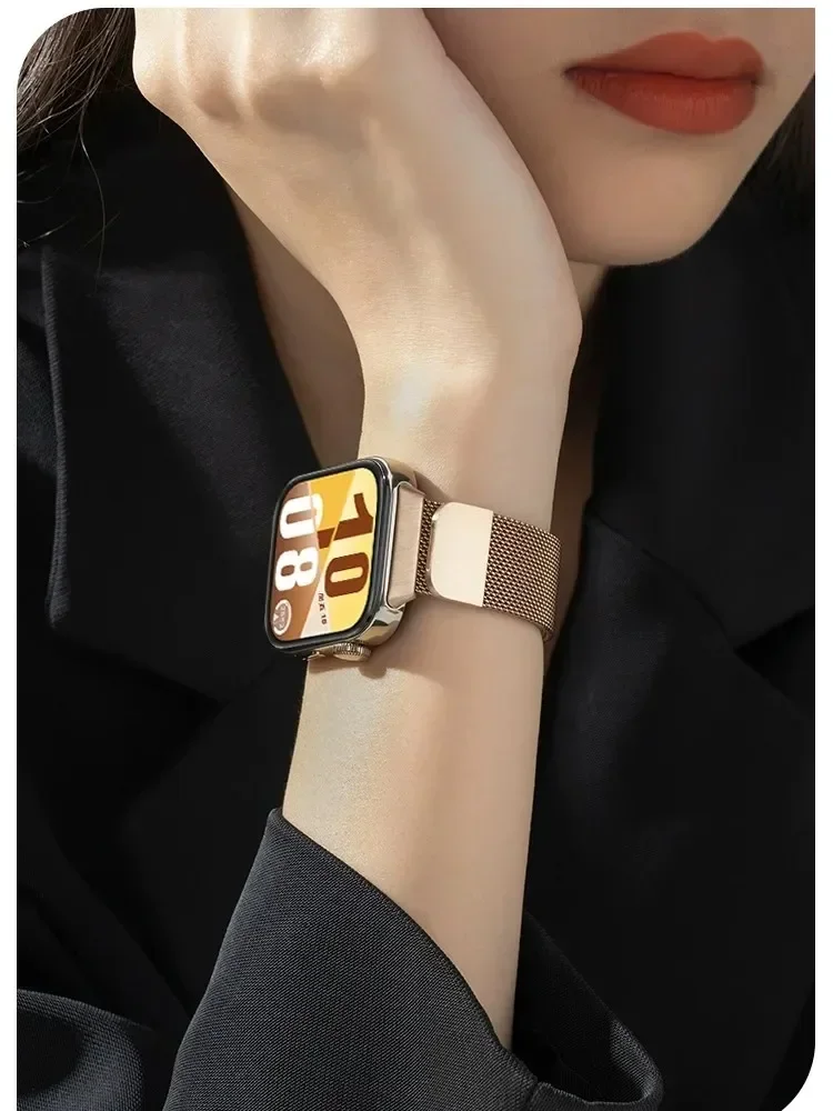 Magnetic Milanese Loop Metal Bracelet Strap - Comfortable and Stylish