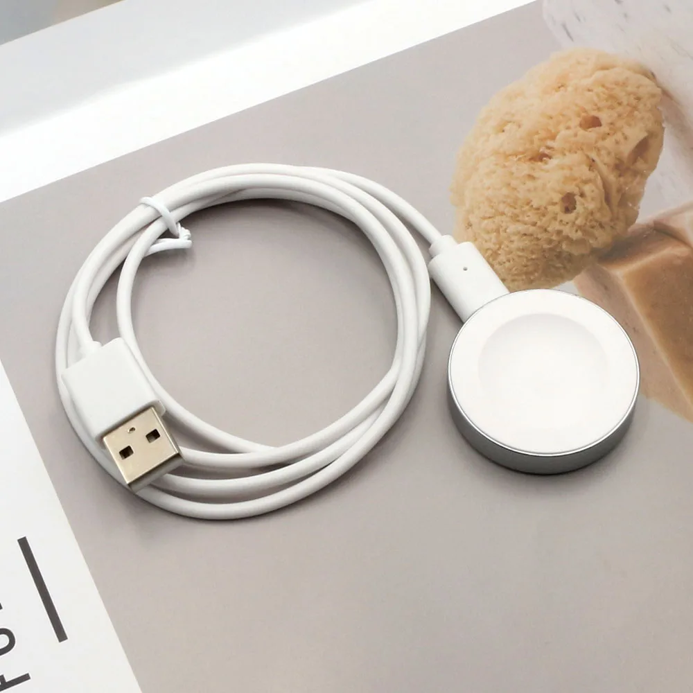 Premium Wireless Charging Dock for Smartwatches - Sleek Metal Design