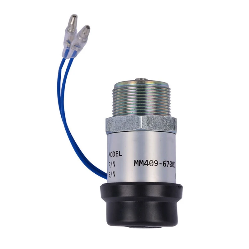 정지 솔레노이드 밸브, 미쓰비시 S3L S3L2-E2 S4L S4L2 용 MM409-67001, 7413147,195-8411,30L87-00060,30A87-00060, 12V