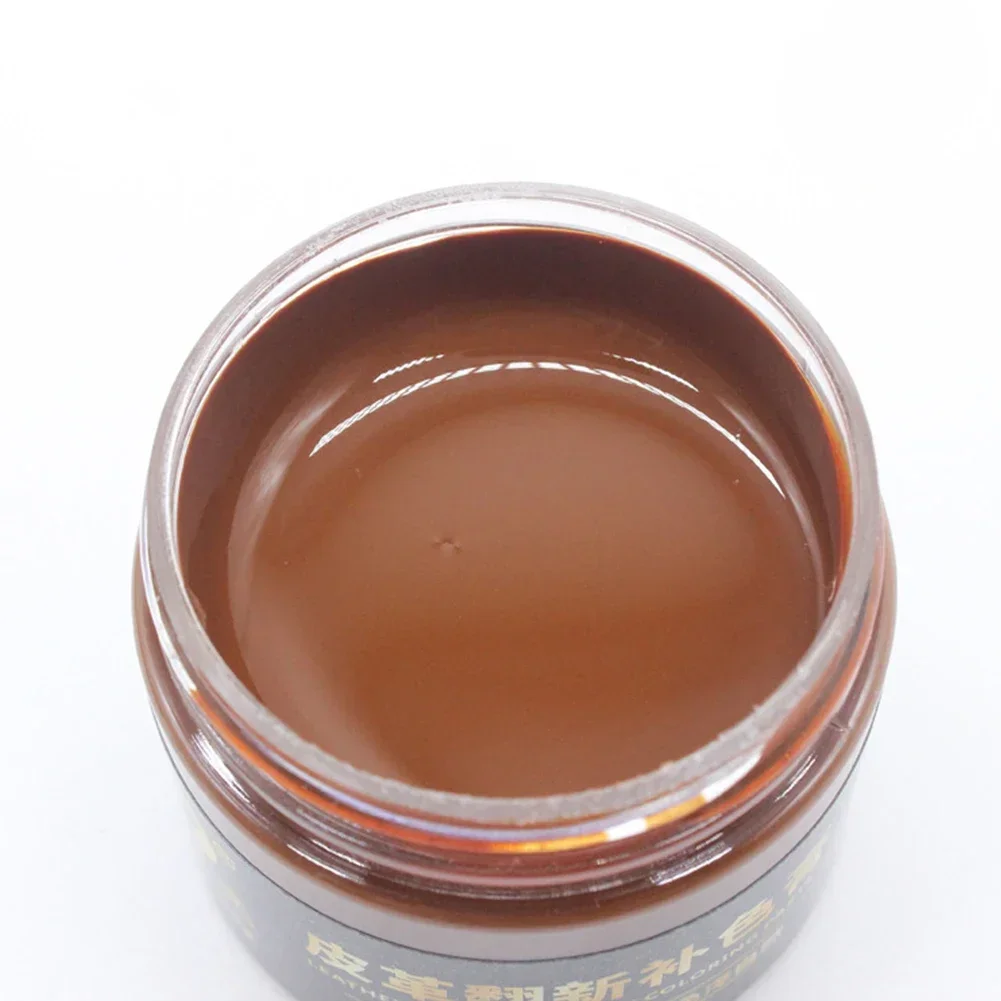 Premium Brown Leather Dye - 50ml | Revitalize & Restore Leather Surfaces: Shoes, Bags, Sofas, Car Seats