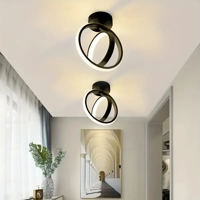 Small Aisle Ceiling Lamp Square LED Ceiling Light 1
