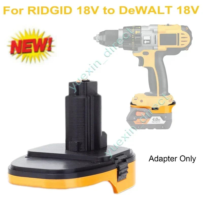 For Ridgid 18V lithium-ion batteries Converts TO Dewalt 18V  NiCad XRP Aeg Battery Cordless Adapter Tools battery adapter converter for ridgid aeg 18v lithium battery to for ozito 18v power x change cordless tools no batteries