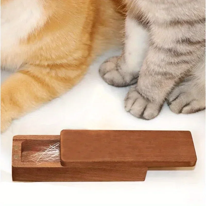 Cat Whisker Organiser Pet Memory Storage Box for Collecting Animal Hair
