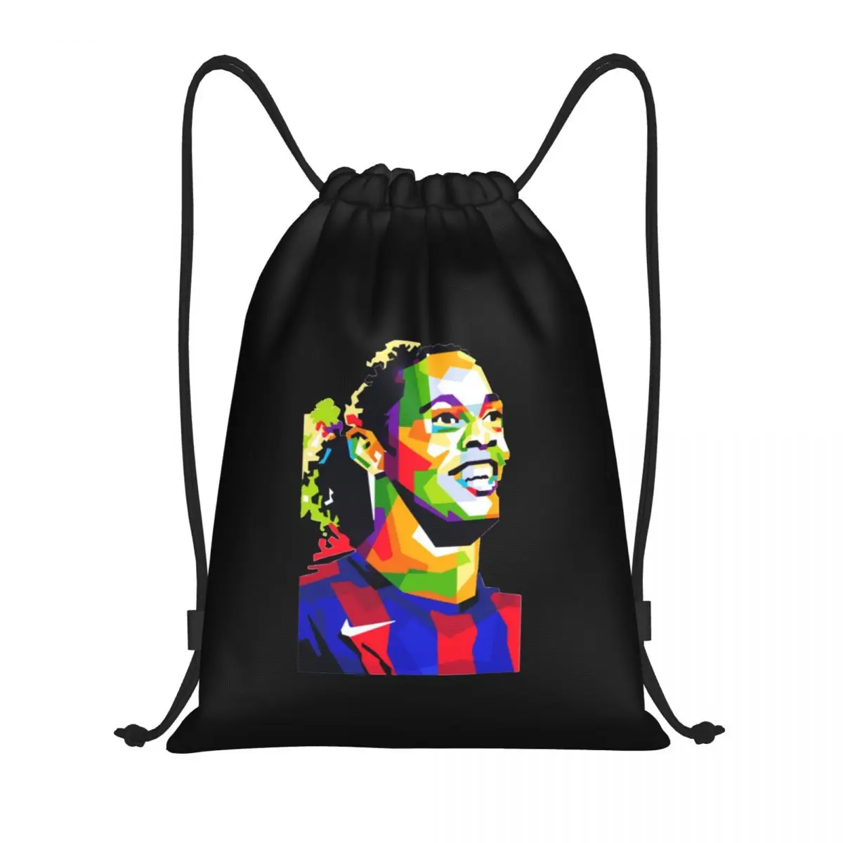 

Drawstring Bags Gym Bag Brazil Spain 5 Ronaldinhos And Assiss And Moreiras Sports activities Vintage Backpack Field pack