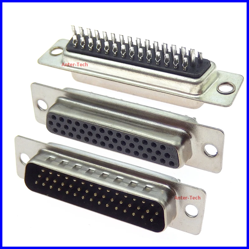 1 Pz Db44 Femmina Maschio Montaggio Su Pcb Connettore Porta Seriale A Saldare Tipo D-Sub Connettori 44 Pin 3 Righe Spina Adattatore Jack