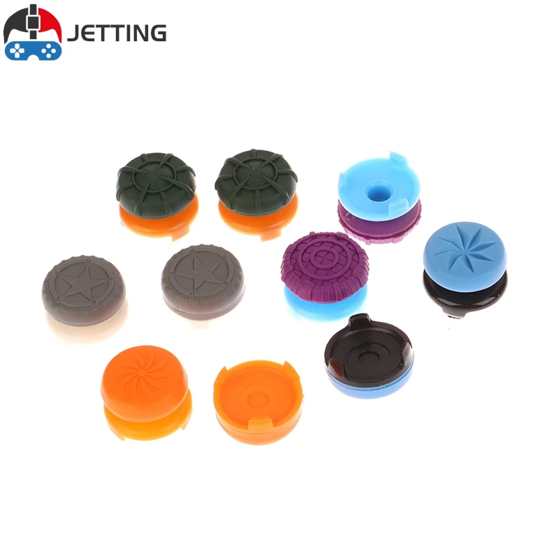 2 Pz/Set Thumbsticks Grip Controller Di Gioco Cover Con Impugnatura In Silicone Per Controller Ps4 Joystick Cover Extenders Caps