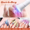 Handheld LED Lamp For Nails Drying Lamp Rechargeable Mini Manicure Lamp Nail Dryer For Gel Nails Portability Nail Art 5