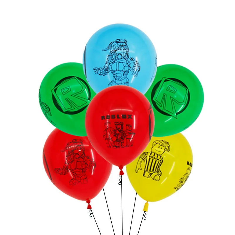Roblox Balloon Latex Balloons Set Kids Girls Pink Balloon For Wedding Party Decoration Baby Shower Supplies Birthday Gifts
