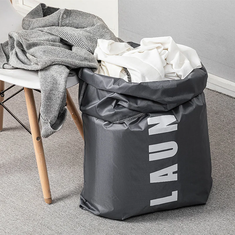 High-capacity Laundry Bag Travel Storage Pouch Machine Washable Dirty Clothes Organizer Drawstring Bag Bathroom Accessories