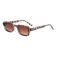 Lunettes de soleil rectangulaires de luxe pour femmes, ovales, vintage, de marque, carrées, protection UV400, pour hommes et femmes, anti-reflets 5