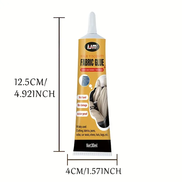 KJM Automotive Adhesive: Fixes Interior Plastic/Leather Seats & Bonds Windproof 2