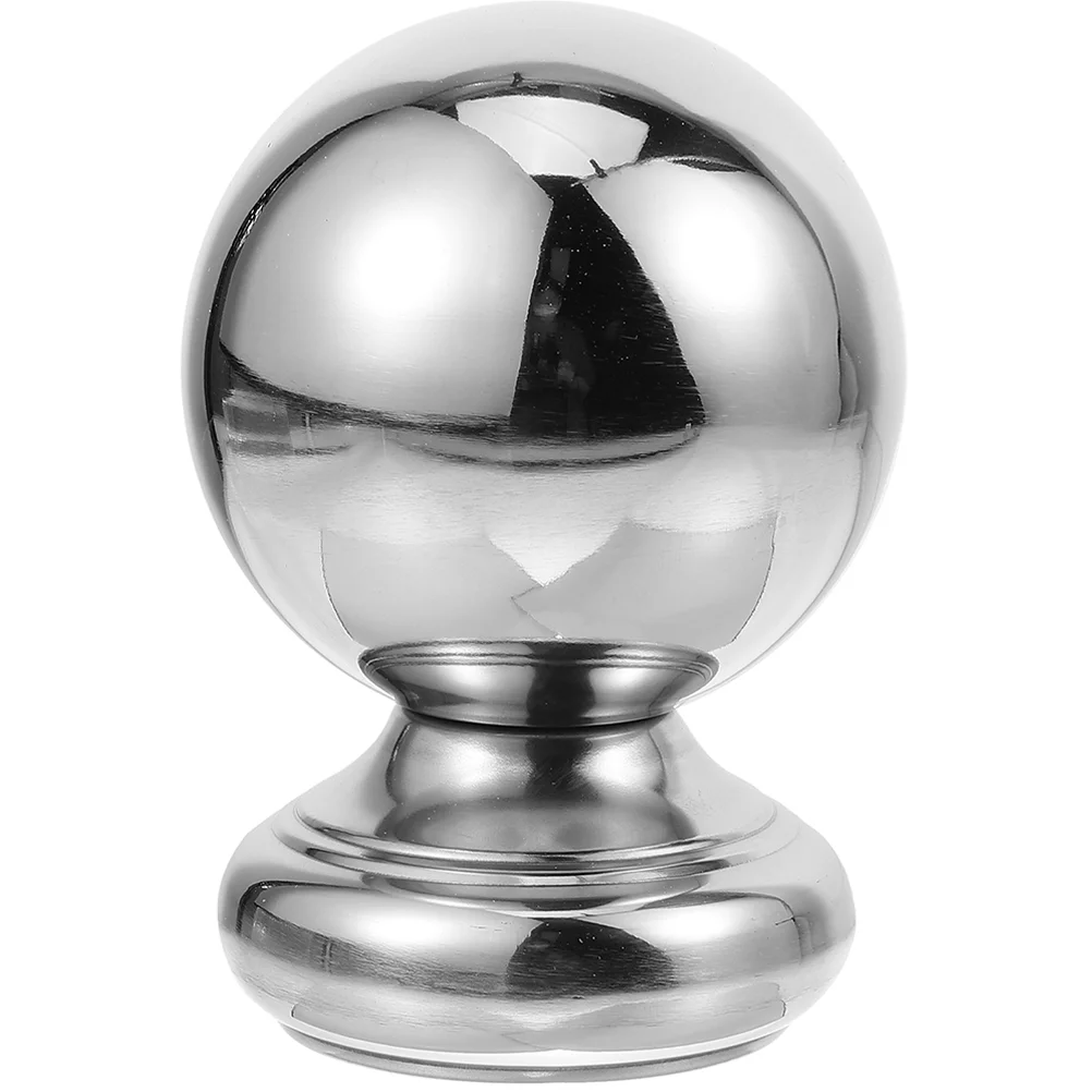 

Handrail Ball 51/63mm Stair Railing Finial Ball Stairway Railing Ball Rail Decor Stainless Steel Hollow Ball Outdoor Decoration