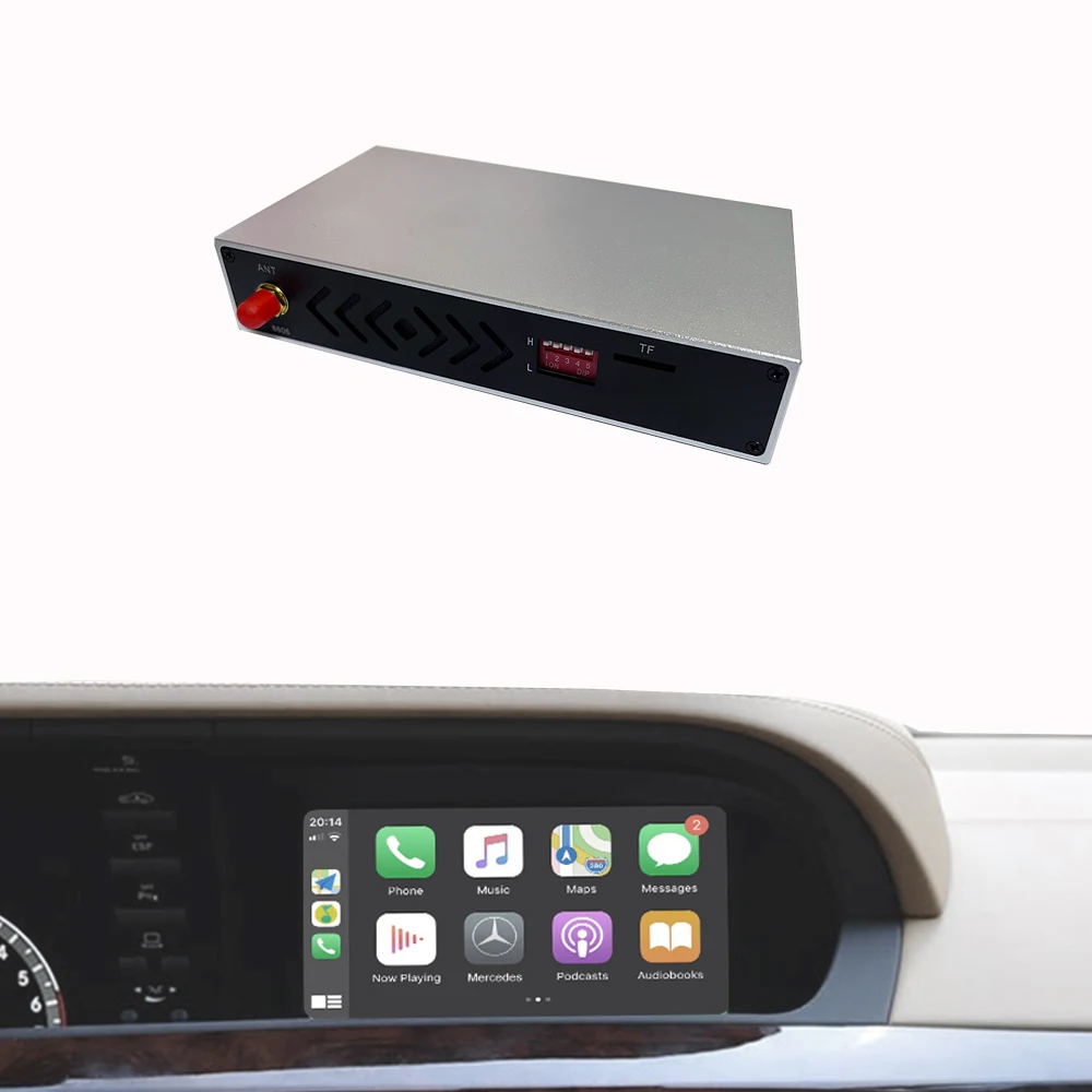 

Wireless Radio Carplay Android Box For Benz S Class W221 W216 NTG3.0 NTG3.5 Auto Mirror Link DVD Car Player