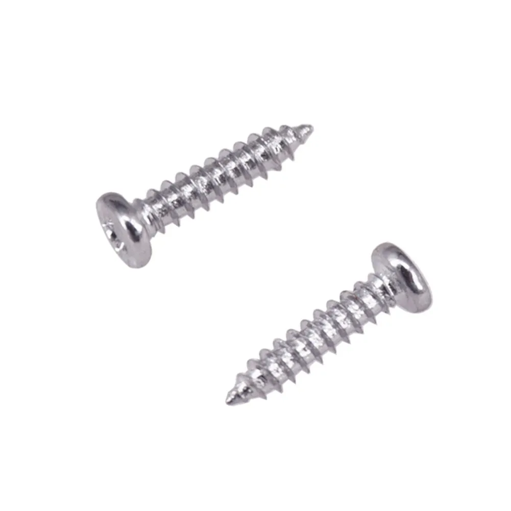 E-Gitarre Gitarre Stimmschraube Schrauben 2,2 x 11 mm 50 Stück Akustikgitarre Banjo Mechaniken Mechanik Stimmwirbel Ukulele Nützlich – Detail 8