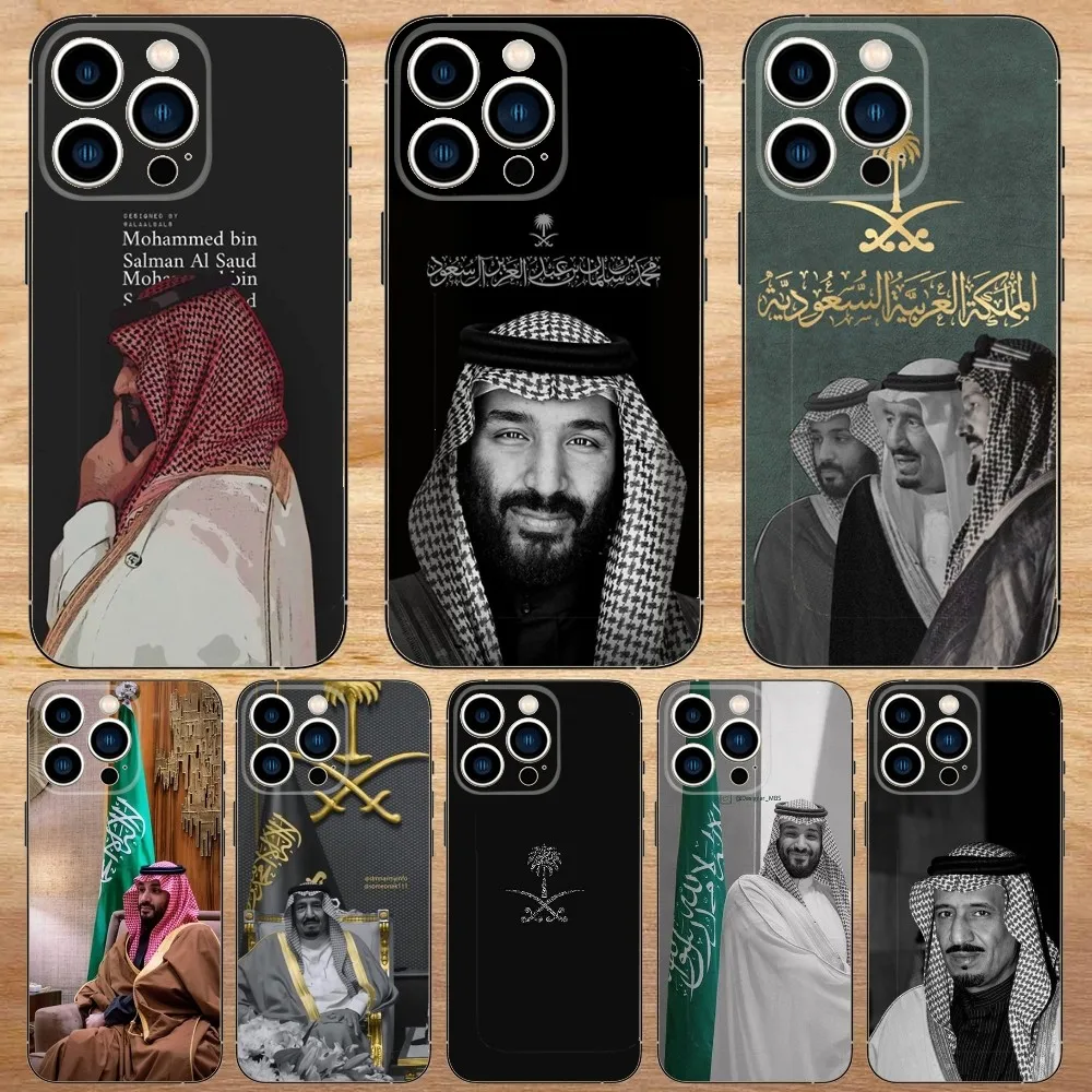 جراب هاتف ملك وولي العهد المملكة العربية السعودية...